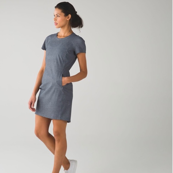 lululemon athletica Gray Mini Dress - Picture 1 of 11
